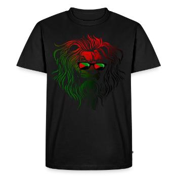 Martinique - T-shirt Premium bio Homme - noir - Devant - Nico (187cm)