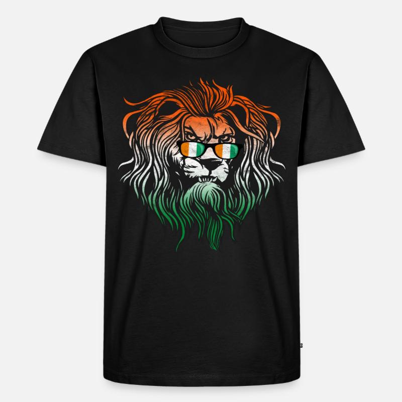 Elfenbeinküste - Männer Premium Bio T-Shirt - Schwarz