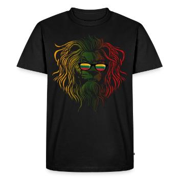 Lithuania - Men's Premium Organic T-Shirt - black - Front - Nico (187cm)