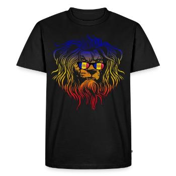 Andorra - Men's Premium Organic T-Shirt - black - Front - Nico (187cm)