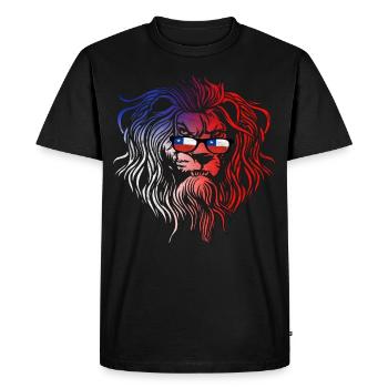 Chile - Men's Premium Organic T-Shirt - black - Front - Nico (187cm)