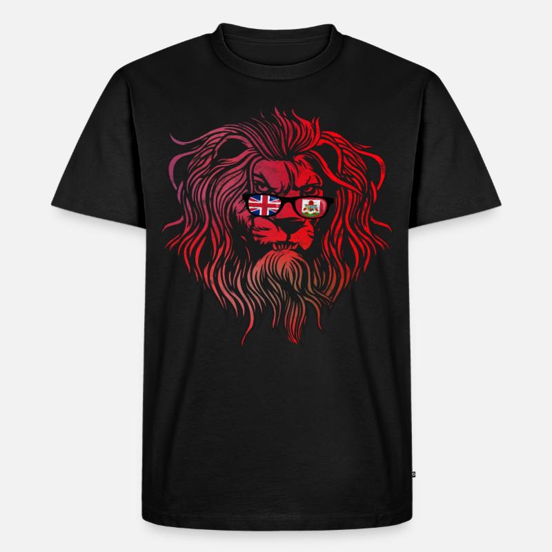 Bermuda - Männer Premium Bio T-Shirt - Schwarz