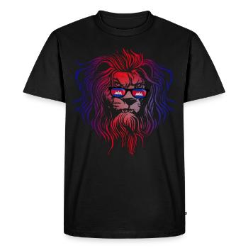 Cambodia - Men's Premium Organic T-Shirt - black - Front - Nico (187cm)