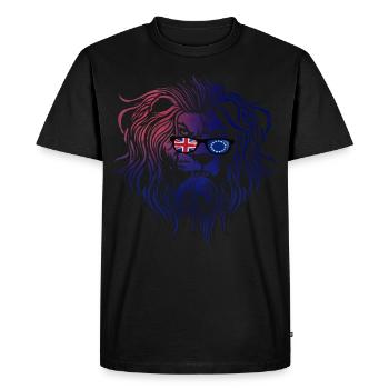 Cook (Îles) - T-shirt Premium bio Homme - noir - Devant - Nico (187cm)