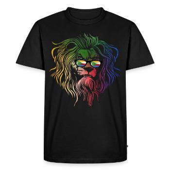 Comores - T-shirt Premium bio Homme - noir - Devant - Nico (187cm)