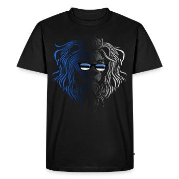 Estonie - T-shirt Premium bio Homme - noir - Devant - Nico (187cm)