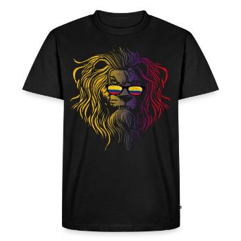Colombie - T-shirt Premium bio Homme - noir - Devant - Nico (187cm)