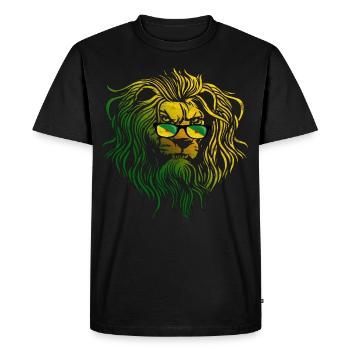 French Guiana - Men's Premium Organic T-Shirt - black - Front - Nico (187cm)