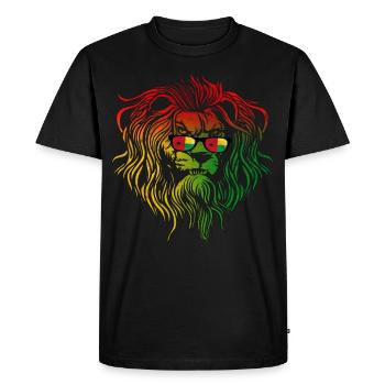 Guinée-Bissau - T-shirt Premium bio Homme - noir - Devant - Nico (187cm)