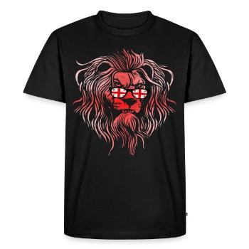 Géorgie - T-shirt Premium bio Homme - noir - Devant - Nico (187cm)
