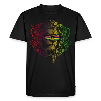 Mauritius - Men's Premium Organic T-Shirt - black - Front - Nico (187cm)