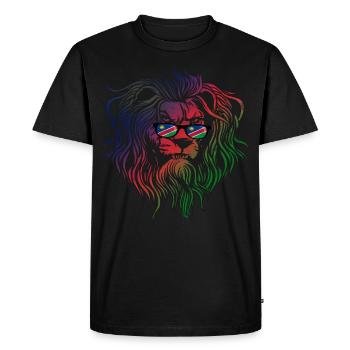 Namibie - T-shirt Premium bio Homme - noir - Devant - Nico (187cm)