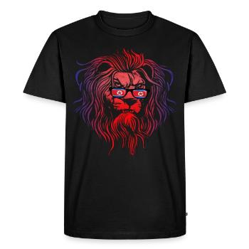 North Korea - Men's Premium Organic T-Shirt - black - Front - Nico (187cm)