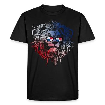 Panama - Men's Premium Organic T-Shirt - black - Front - Nico (187cm)