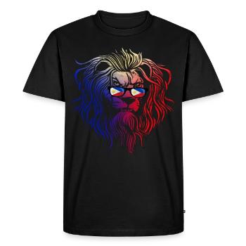 Philippines - Men's Premium Organic T-Shirt - black - Front - Nico (187cm)