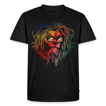 Seychelles - T-shirt Premium bio Homme - noir - Devant - Nico (187cm)