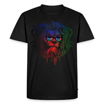 Sud Soudan - T-shirt Premium bio Homme - noir - Devant - Nico (187cm)