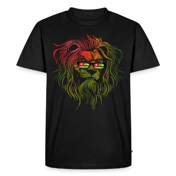 Togo - T-shirt Premium bio Homme - noir - Devant - Nico (187cm)