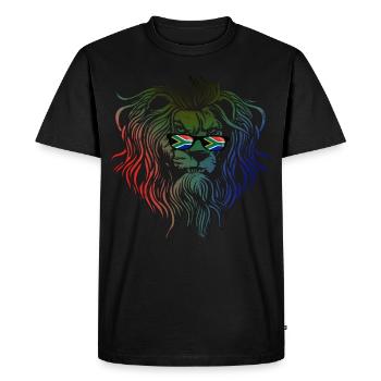 Afrique du Sud - T-shirt Premium bio Homme - noir - Devant - Nico (187cm)