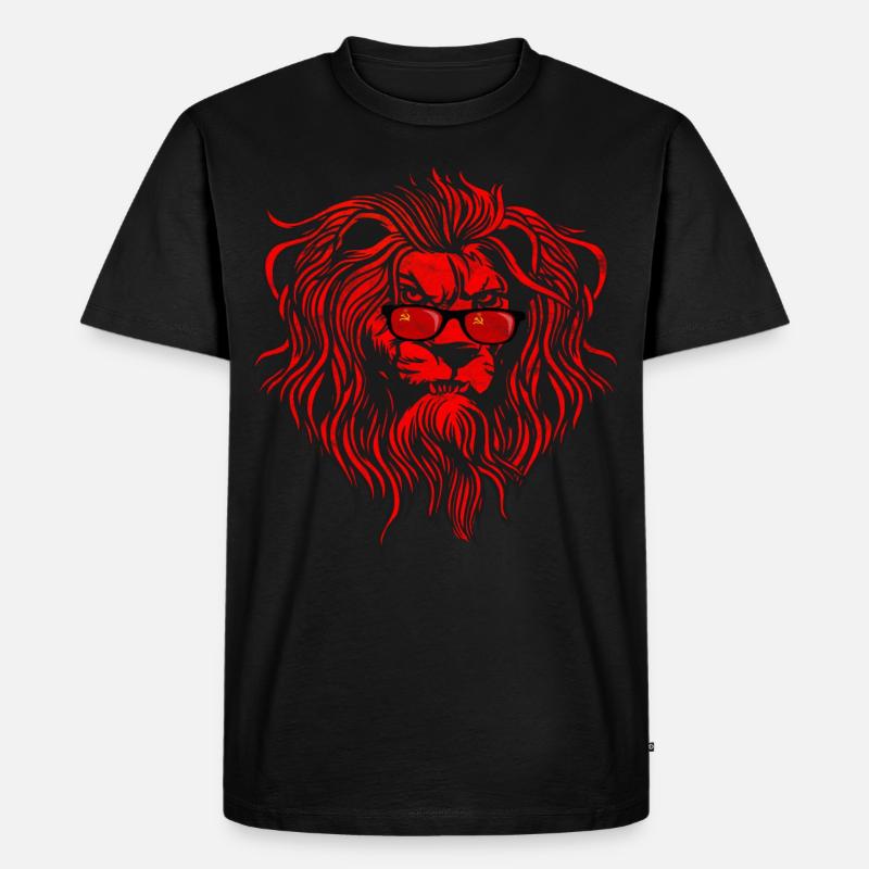 Sowjetunion - Männer Premium Bio T-Shirt - Schwarz