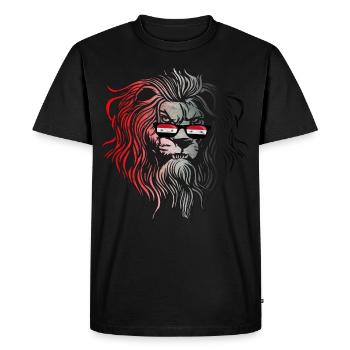 Syria - Men's Premium Organic T-Shirt - black - Front - Nico (187cm)