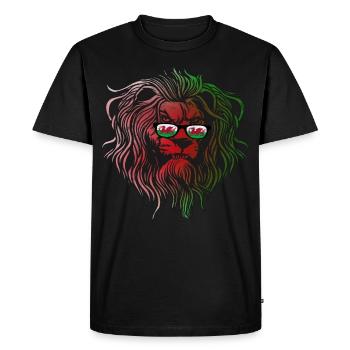 Pays de Galles - T-shirt Premium bio Homme - noir - Devant - Nico (187cm)
