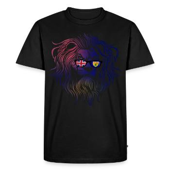 Turks and Caicos Islands - Men's Premium Organic T-Shirt - black - Front - Nico (187cm)