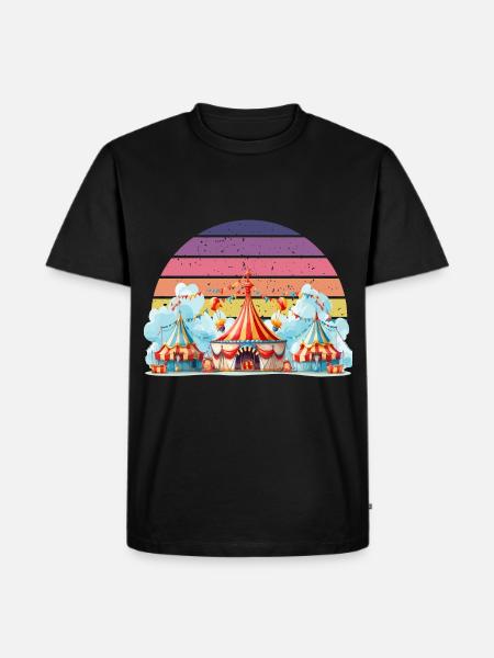 Circus - Men's Premium Organic T-Shirt - black