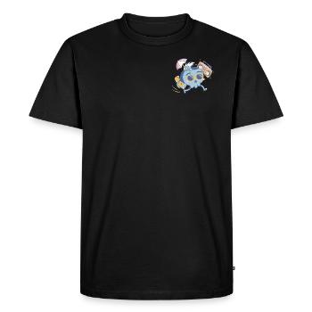 vamos a la playa - Men's Premium Organic T-Shirt - black - Front - Nico (187cm)