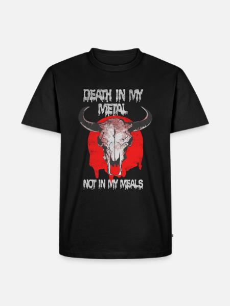 Vegan Death Metal - T-shirt Premium bio Homme - noir
