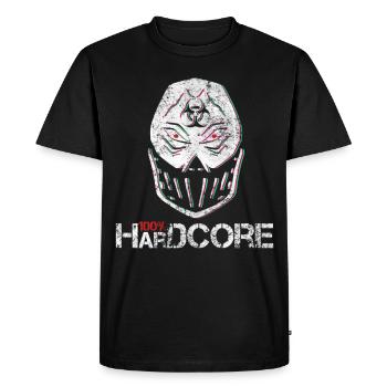 Techno Uptempo Gabber Rave Gift - Men's Premium Organic T-Shirt - black - Front - Nico (187cm)