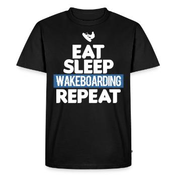 Cadeau de Wakeboarding Wakeboarding Wakeboarding - T-shirt Premium bio Homme - noir - Devant - Nico (187cm)