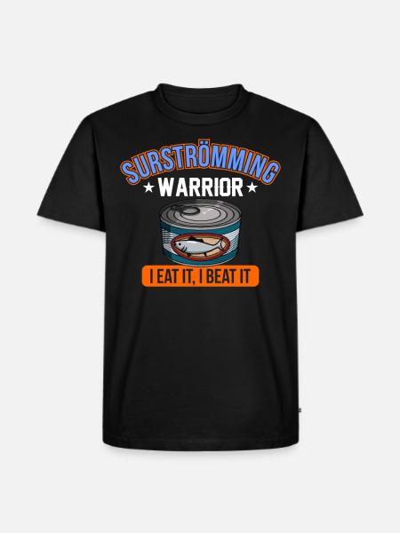 Surströmming Suède Sushi Surströmming - T-shirt Premium bio Homme - noir