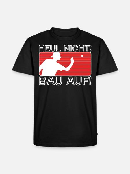 Bierpong - Männer Premium Bio T-Shirt - Schwarz