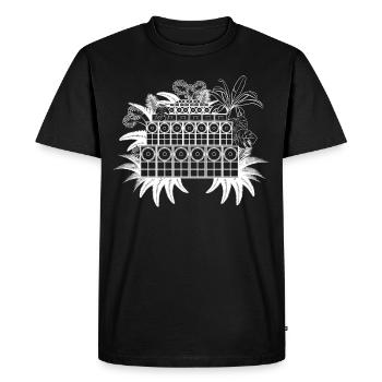 Jungle sound system - Men's Premium Organic T-Shirt - black - Front - Nico (187cm)