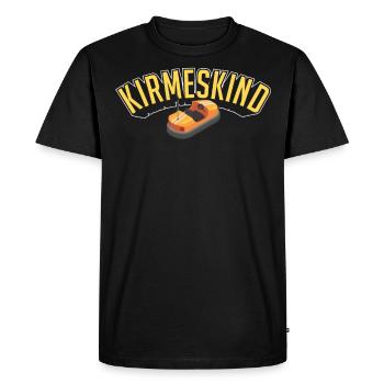 Foire à la foire de montagnes russes autos tamponneuses cadeau - T-shirt Premium bio Homme - noir - Devant - Nico (187cm)