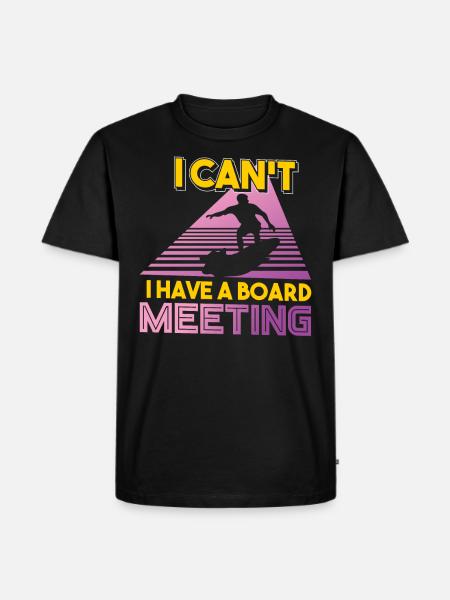 Surfing surfing surfboard surf vacation - Men's Premium Organic T-Shirt - black