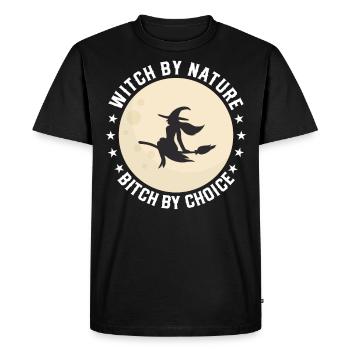 Occultism Occult Witchcraft Magic Gift - Men's Premium Organic T-Shirt - black - Front - Nico (187cm)