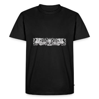 Vogel Greif, créatures fabuleuses - T-shirt Premium bio Homme - noir - Devant - Nico (187cm)