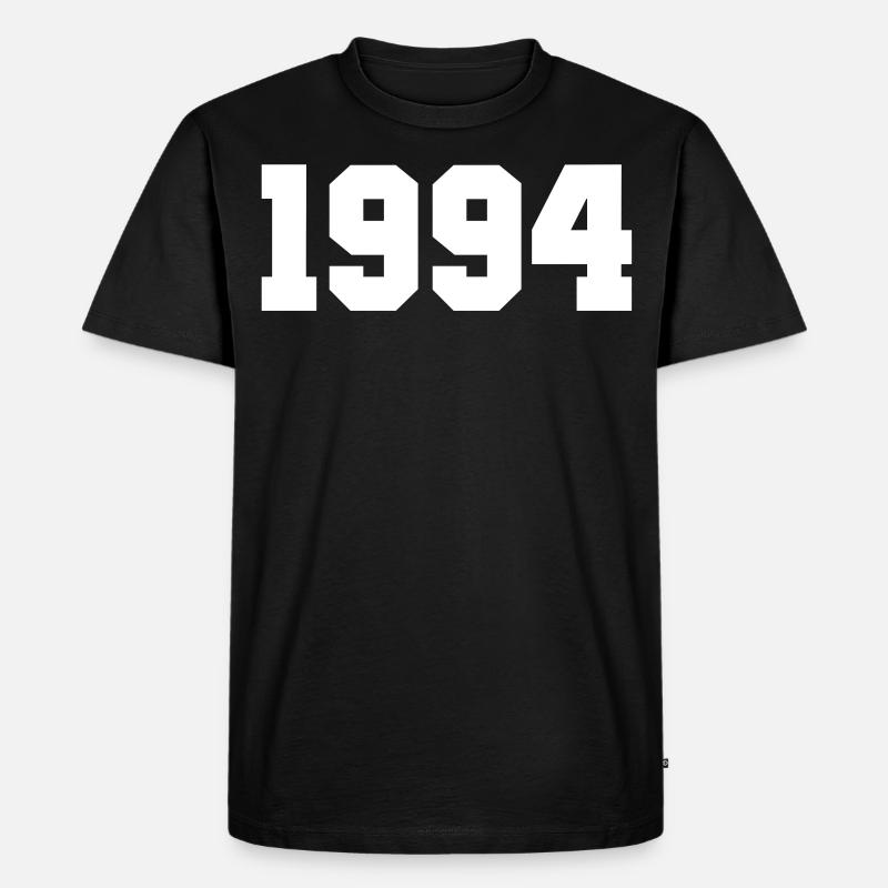 1994 - Männer Premium Bio T-Shirt - Schwarz