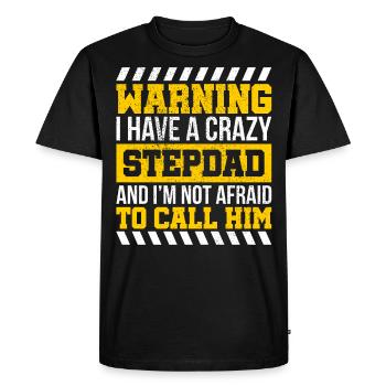 Cadeau de fête des pères - T-shirt Premium bio Homme - noir - Devant - Nico (187cm)