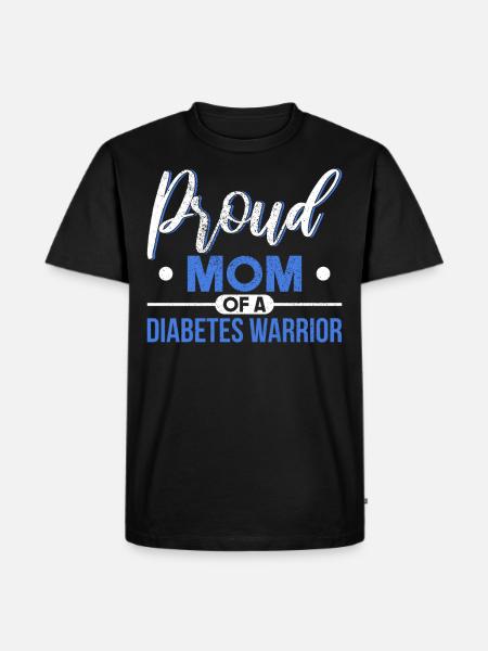 Diabetics awareness diabetes gift - Men's Premium Organic T-Shirt - black
