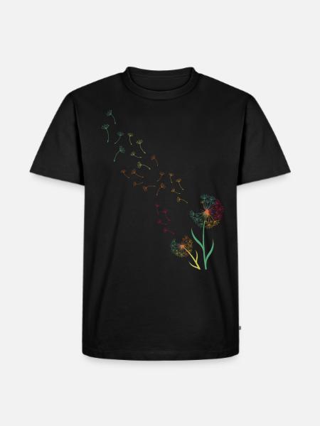 Pissenlit - T-shirt Premium bio Homme - noir