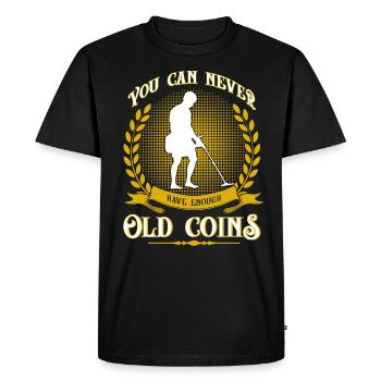 Sondler pièces de collection cadeau - T-shirt Premium bio Homme - noir - Devant - Nico (187cm)
