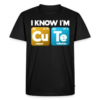 Chimiste chimiste cadeau de chimiste - T-shirt Premium bio Homme - noir - Devant - Nico (187cm)