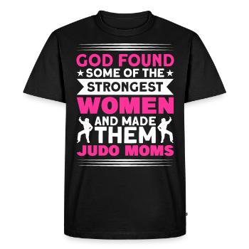 Judo Étudiant Judo Japonais Cadeau - T-shirt Premium bio Homme - noir - Devant - Nico (187cm)