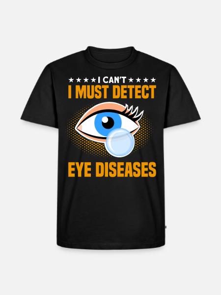 Vision Ophthalmologist Optometry Gift - Men's Premium Organic T-Shirt - black