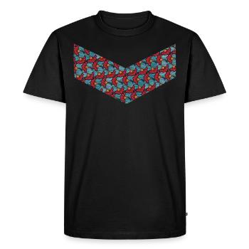 t shirt wax homme wax - T-shirt Premium bio Homme - noir - Devant - Nico (187cm)