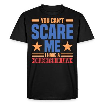 Famille de belle-mère - T-shirt Premium bio Homme - noir - Devant - Nico (187cm)
