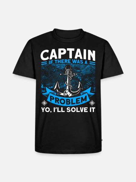Boat Lovers Boat Captain Captains - Men's Premium Organic T-Shirt - black